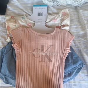 Calvin Klein Kids Coral Short Sleeve Tee